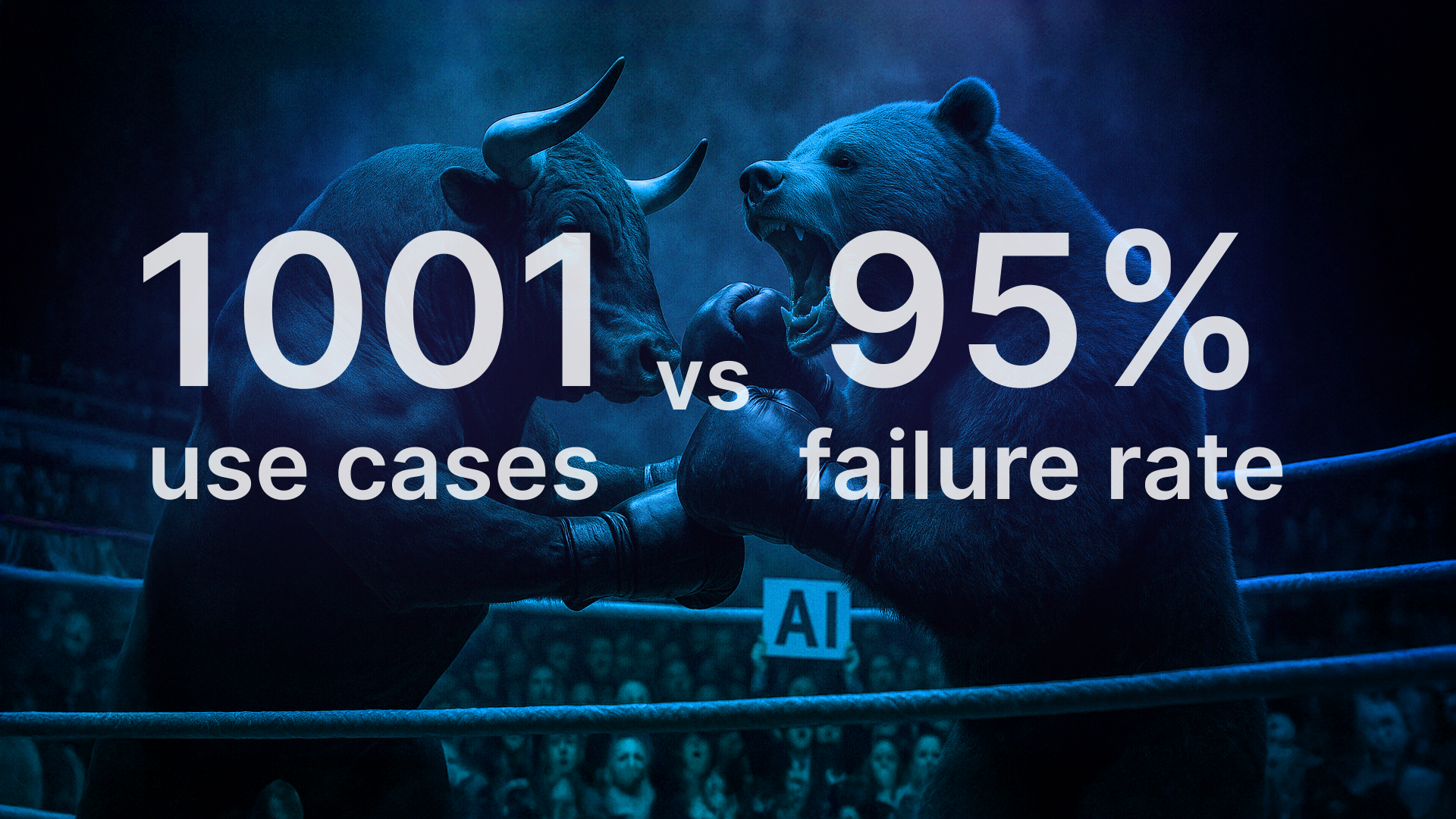 The AI Paradox: 1,001 Real-world Use Cases vs 95% Failure Rate. Who's right?